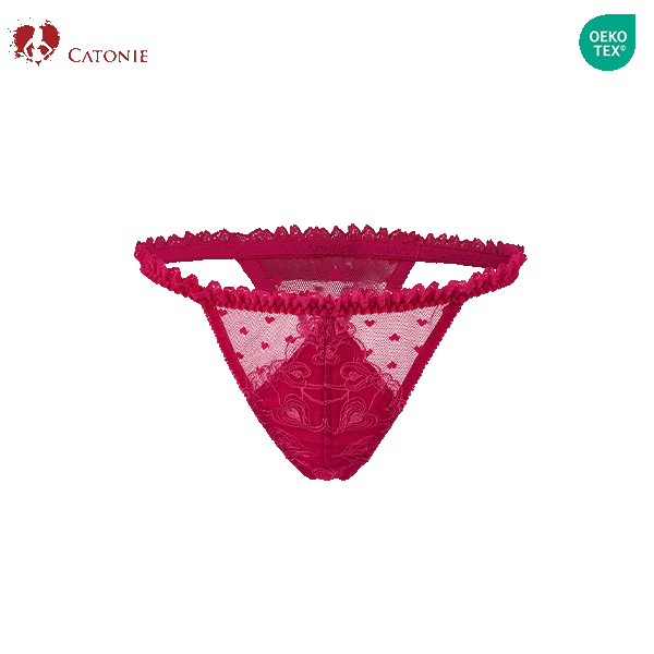 Sexy Red Lace Underwear factory